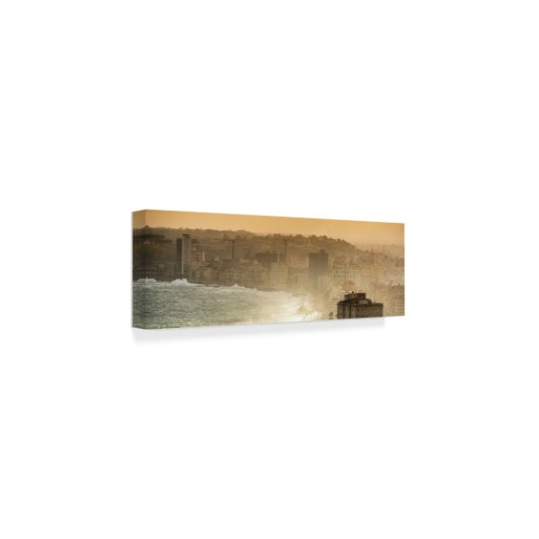 Philippe Hugonnard 'Havana Sunrise III' Canvas Art,16x47